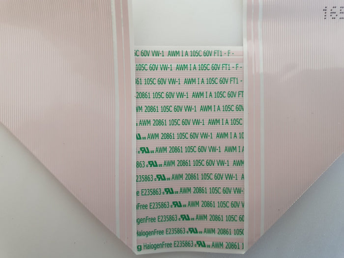 Flex Cables HalogenFree E235863 AWM 20861 Sony XR-65A90J