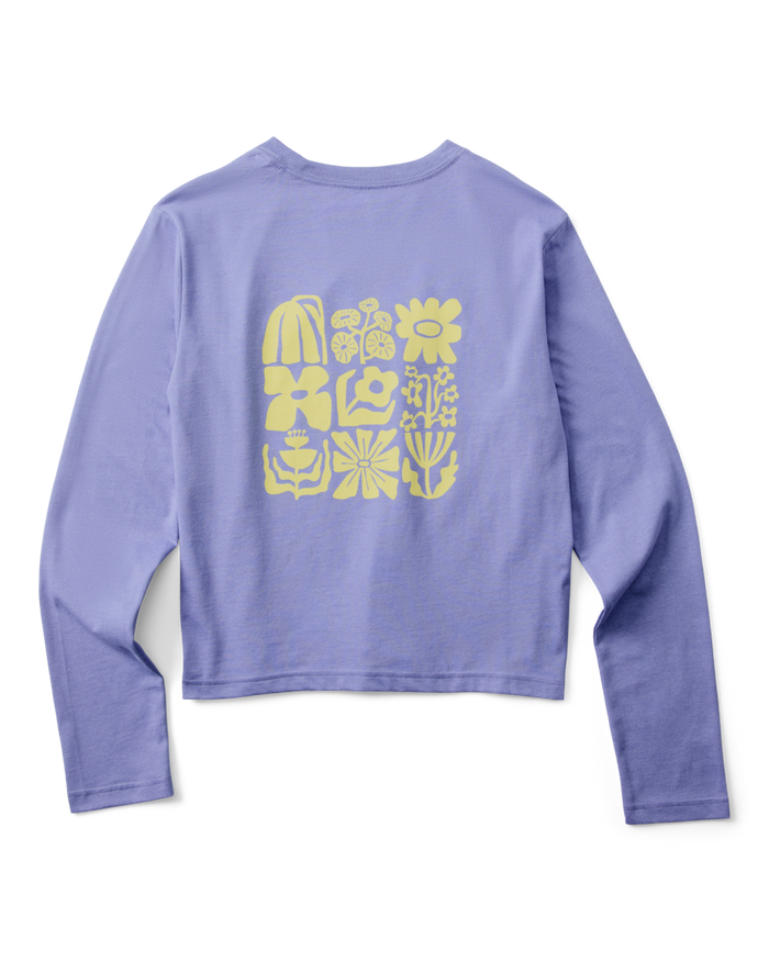 Flower Patch Long-Sleeve T-Shirt - Women's, Aster