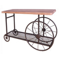 Oak & Antique Gray / Sofa Tables