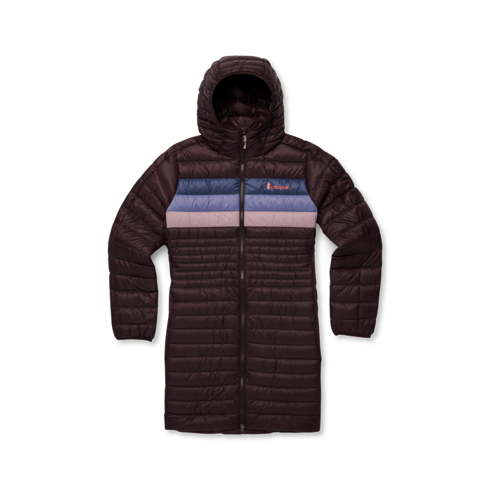 Fuego Down Parka - Women's, Coffee Stripes, Mode Caitlyn
