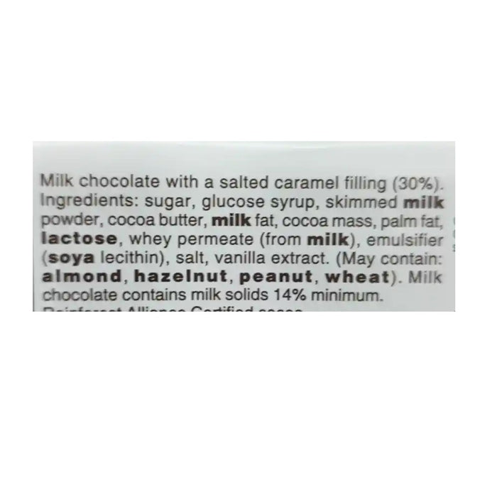 Galaxy Salted Caramel Chocolate Bar 135g