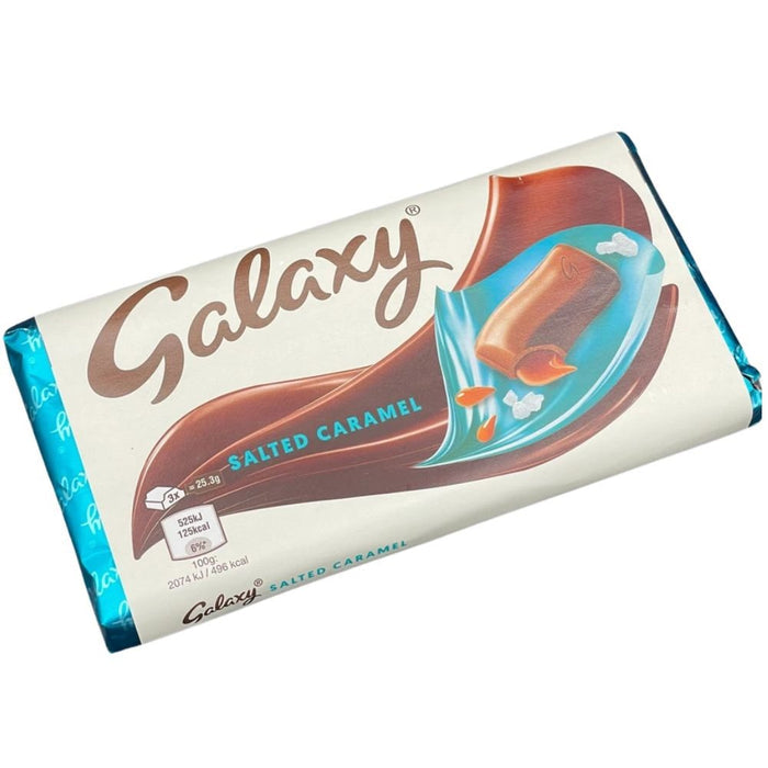 Galaxy Salted Caramel Chocolate Bar 135g