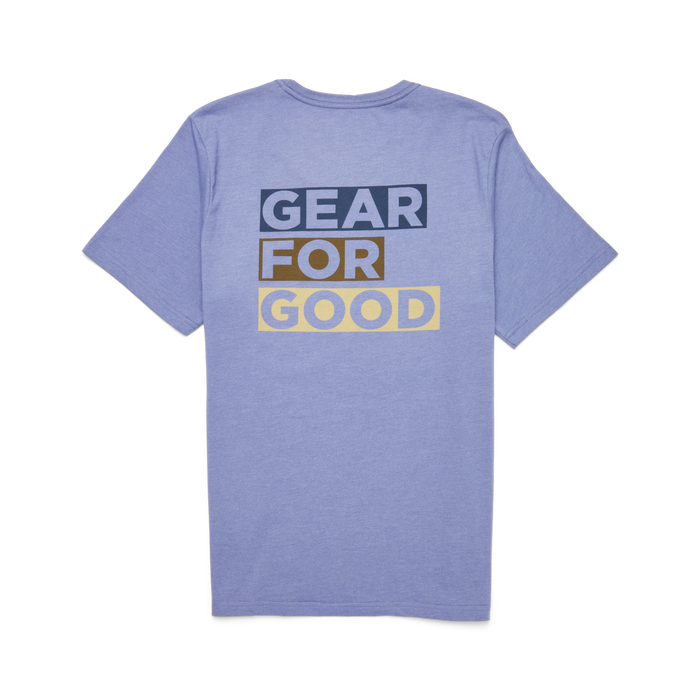 Gear For Good Stripes T-Shirt - Men's, Blue Smoke