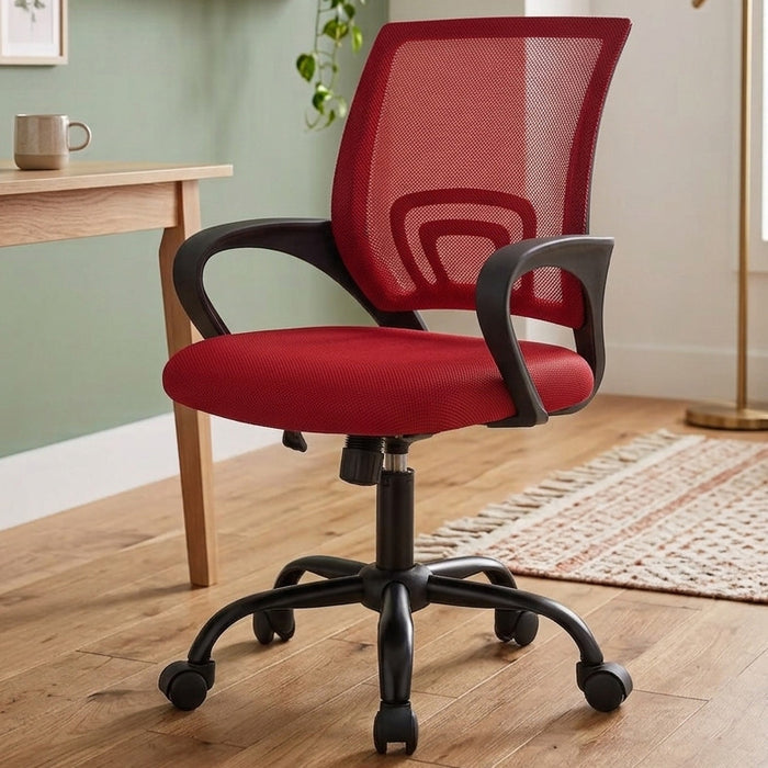 GEROME Red 22" Wide Office Chair