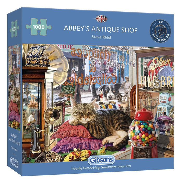 Gibsons Abbey's Antique Shop 1000 Piece Jigsaw Puzzle product image