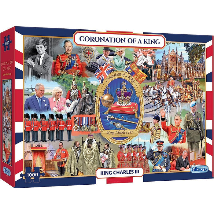 Gibsons Coronation of a King Jigsaw Puzzle (1000 Piece) product image