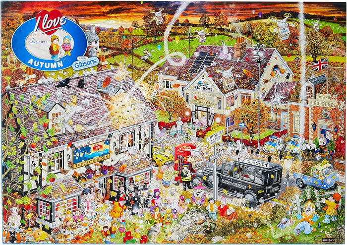 Gibsons I Love Autumn Jigsaw Puzzle (1000 Pieces)