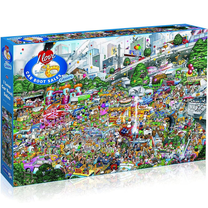 Gibsons I Love Car Boot Sales Jigsaw Puzzle (1000 Piece) product image