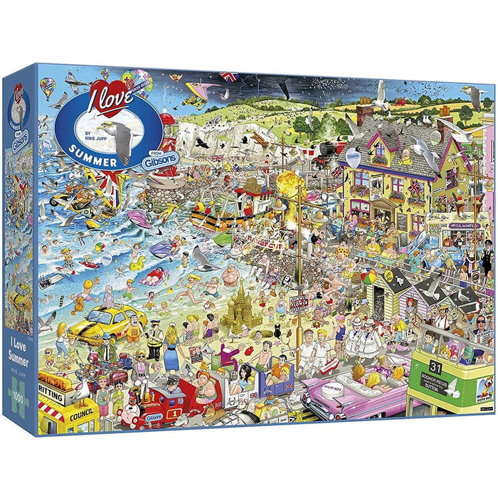 Gibsons I Love Summer Jigsaw Puzzle (1000-Piece) product image
