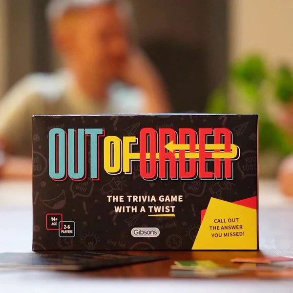 Gibsons Out of Order Trivia Party Game