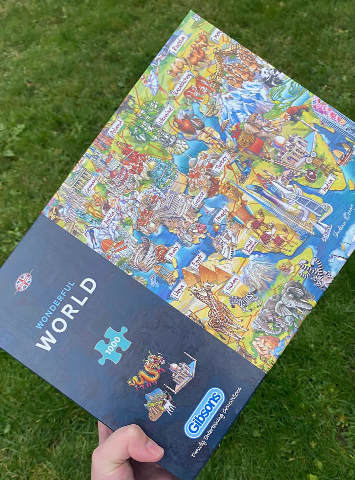 Gibsons Wonderful World Jigsaw Puzzle (1000 Pieces)