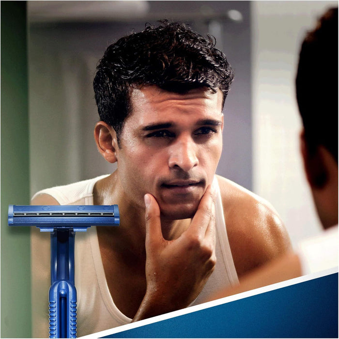 Gillette Blue Li 10s Chromium Coating Razor