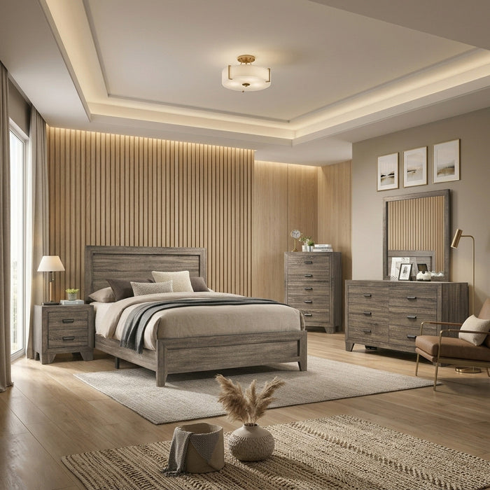 GOVINA Gray 51" Height Bed