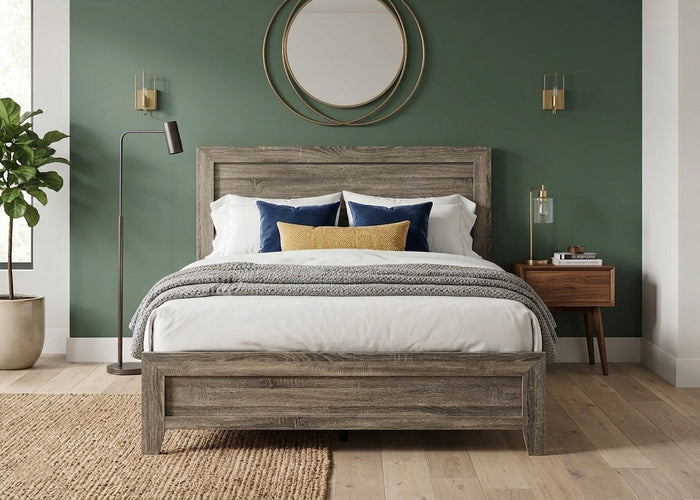 GOVINA Gray 51" Height Bed