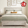 GOVINA White 51" Height Bed