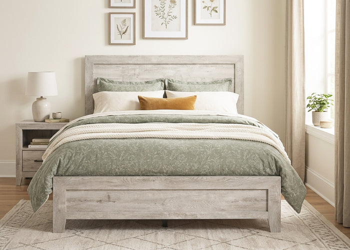 GOVINA White 51" Height Bed