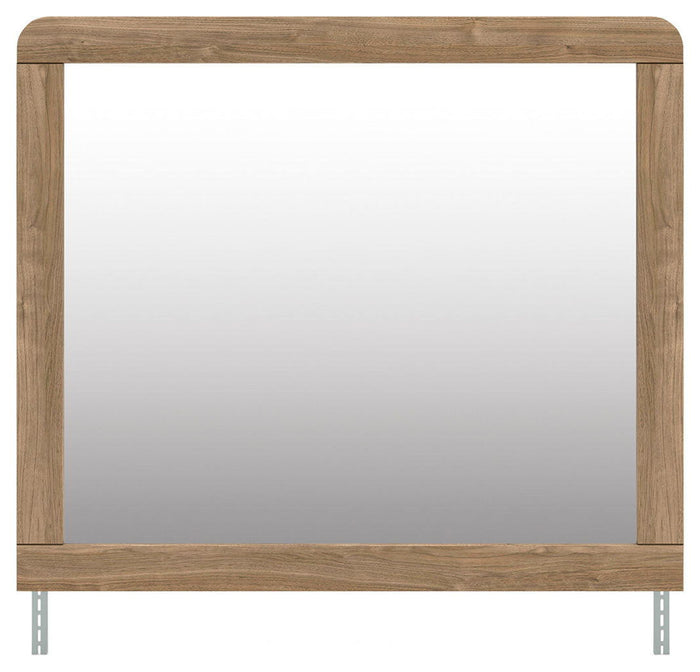 Gramburg - Bedroom Mirror - Warm Natural Brown