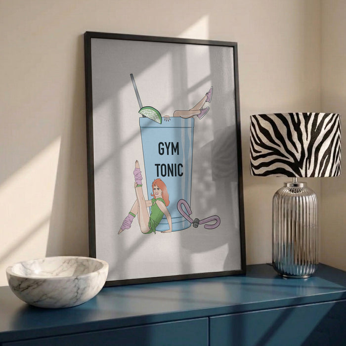 Gym Tonic by Lisen Vennesland in interior setting