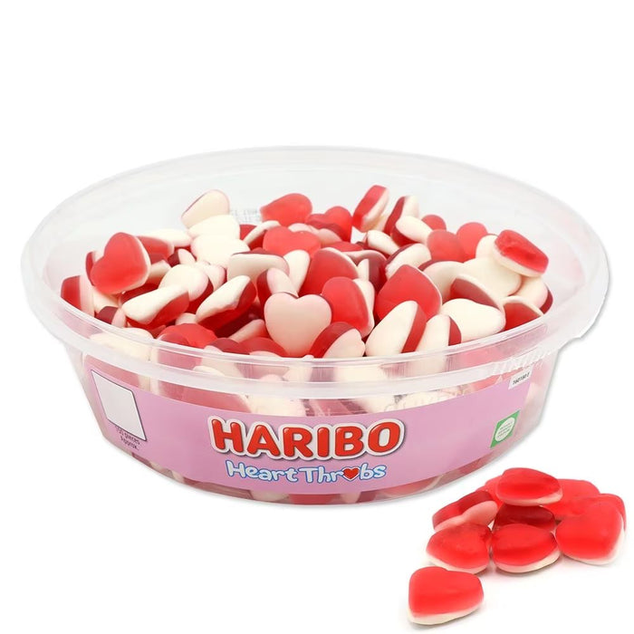Haribo Heart Throbs 150pc Tub 480g