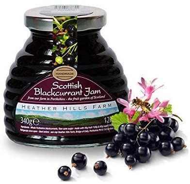 Heather Hills Farm Scottish Blackcurrant Jam 330g