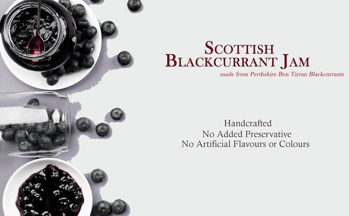 Heather Hills Farm Scottish Blackcurrant Jam 330g