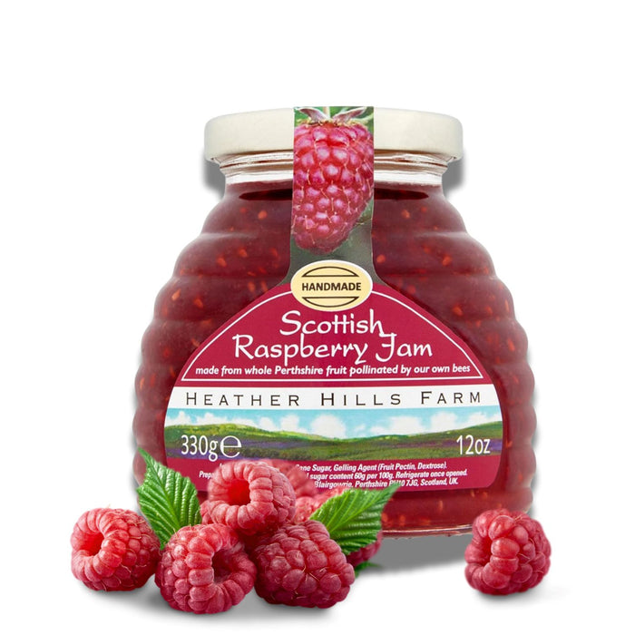 Heather Hills Farm Scottish Raspberry Jam 330g