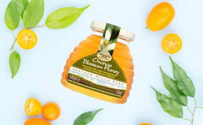 Heather Hills Orange Blossom Honey 12Oz