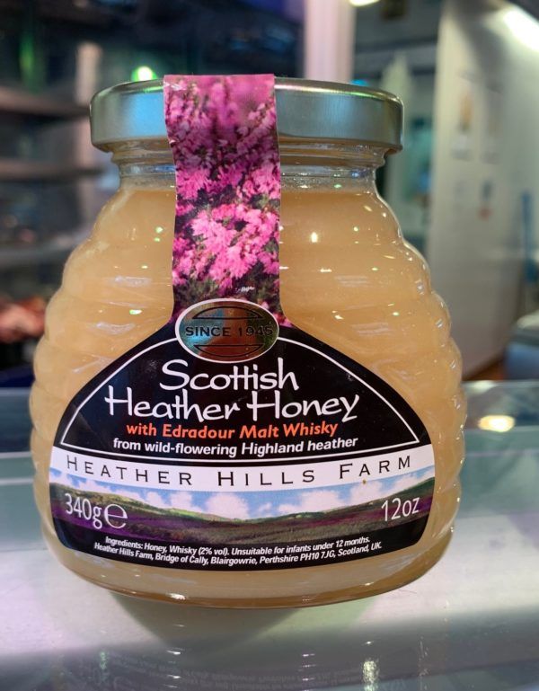 Heather Hills Scottish Heather Honey W/ Whisky 12Oz
