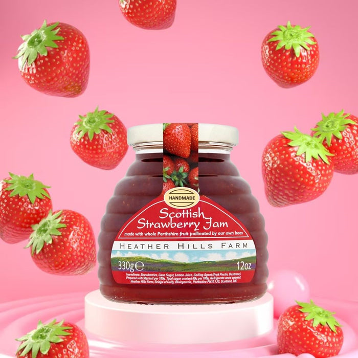 Heather Hills Scottish Strawberry Jam 330g