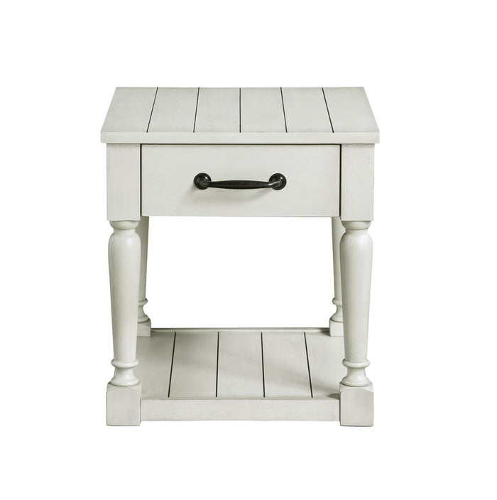End Tables / White
