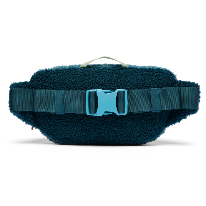High Pile Fleece 3L Sling, Abyss/Drizzle, Detail