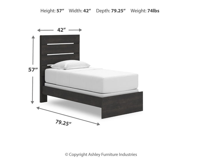 Hollivern - Panel Bed