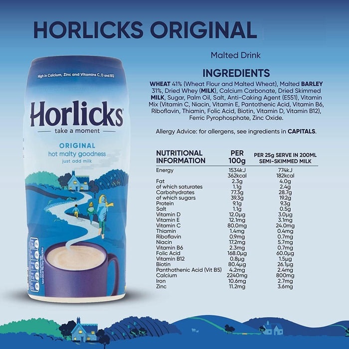 Horlicks Take a Moment Original Malted Drink 400g