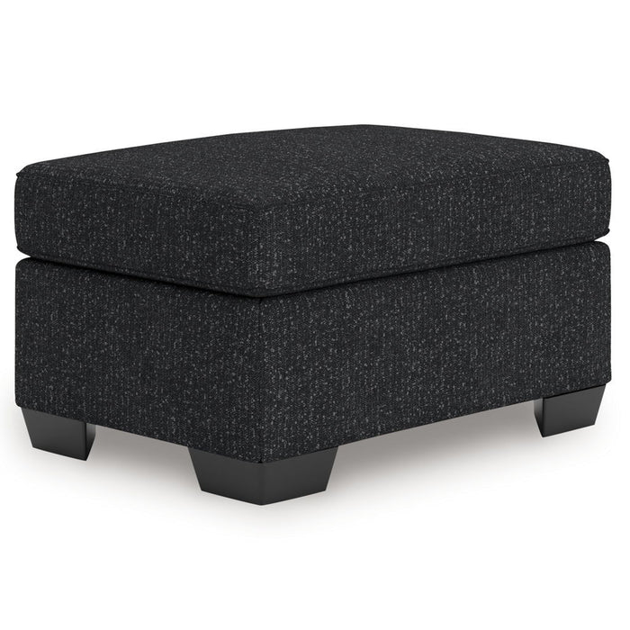 Jasmine Peaks - Ottoman - Coal