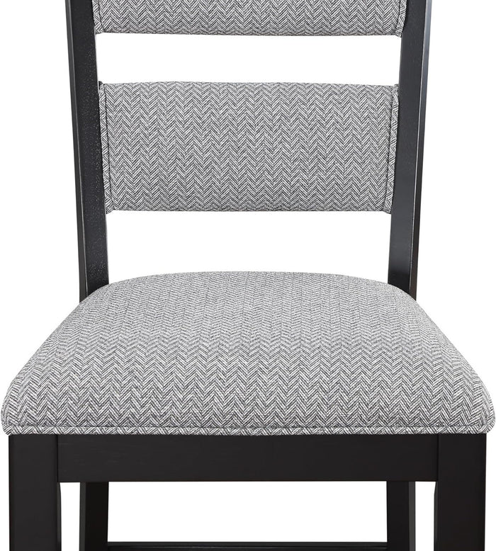 JAVIAN Black 18" Wide Counter Chair
