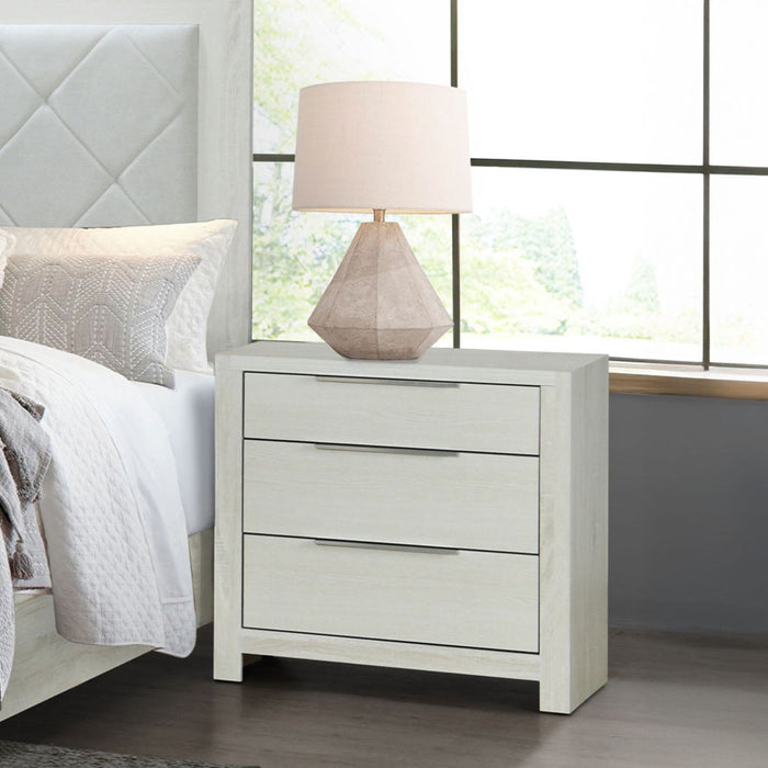 Jehoram - 3 Drawer Nightstand For Bedroom