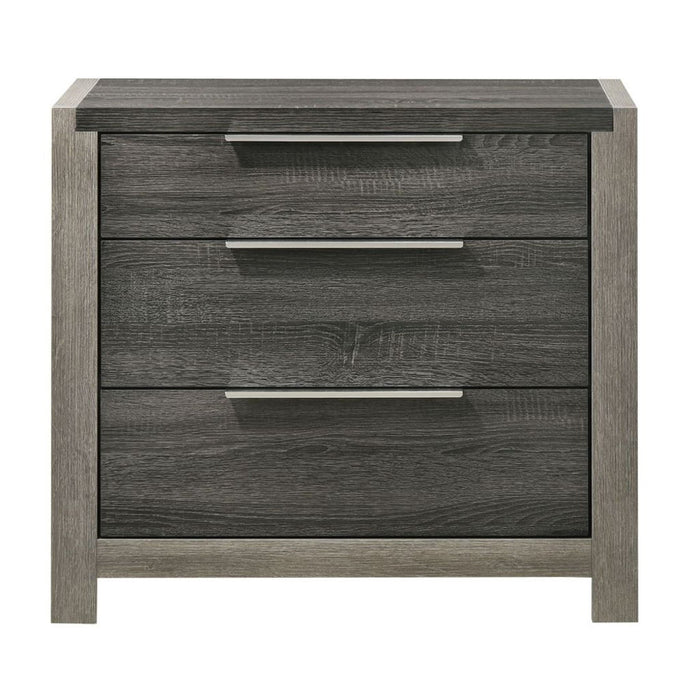 Jehoram - 3 Drawer Nightstand For Bedroom