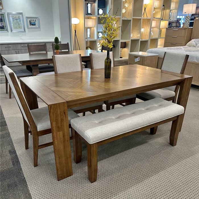 JEMEZ Neutral 19" Wide Dining Chair