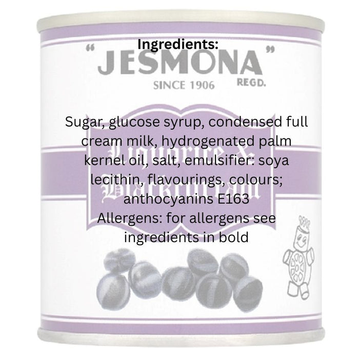 Jesmona Liquorice & Blackcurrant Sweets Tin 250g