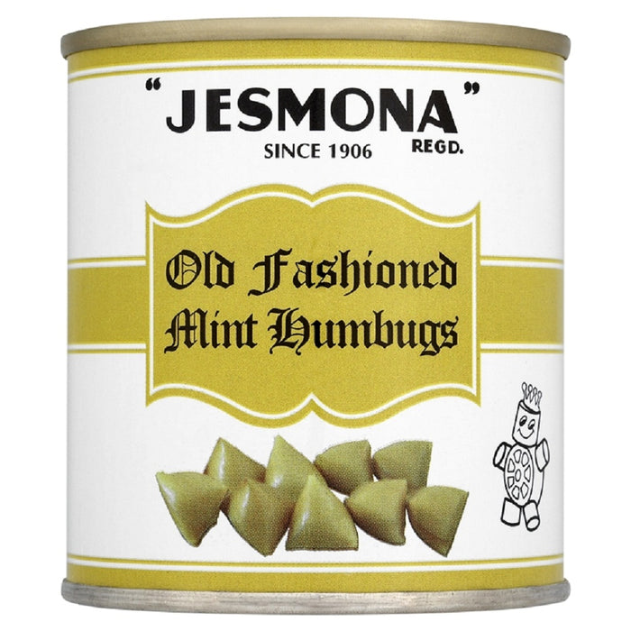 Jesmona Old Fashioned Mint Humbugs Sweets Tin 250g product image