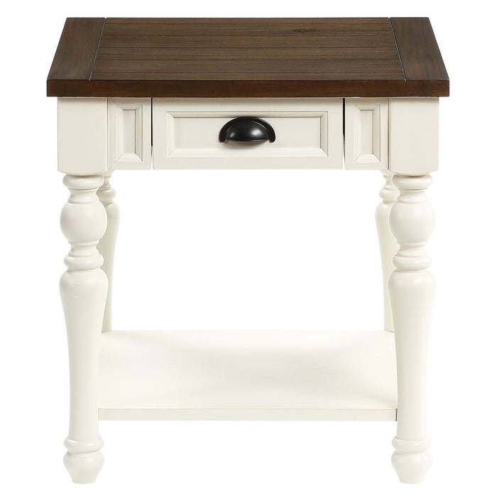 End Tables / White