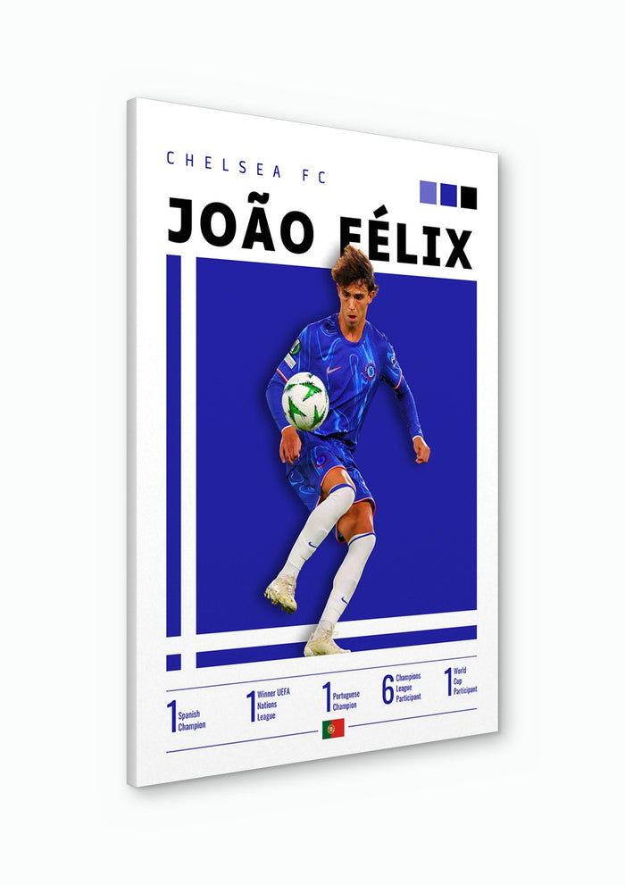 João Fêlix - Chelsea Football Poster