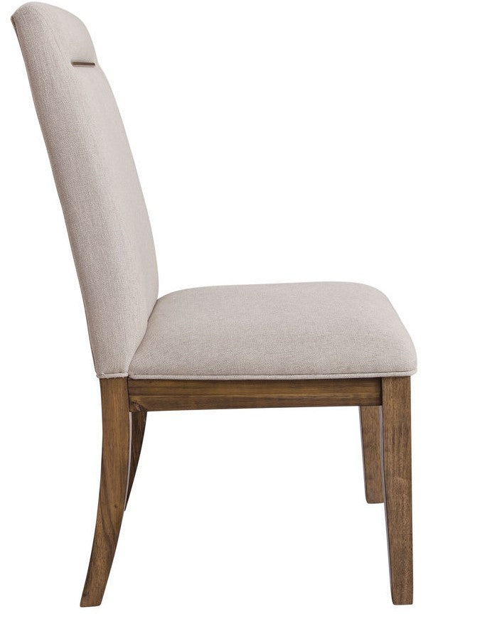 KEYBAY Distressed Toffee 20" Wide Chair