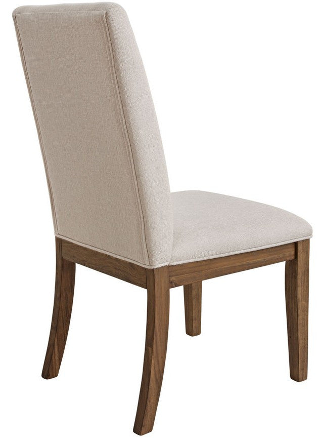 KEYBAY Distressed Toffee 20" Wide Chair