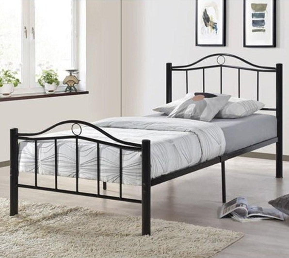KLOEY Black 38" Height Platform Bed