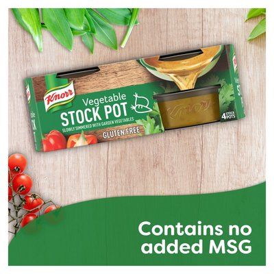 Knorr Vegetable Stock Pot - 4pk x 28g