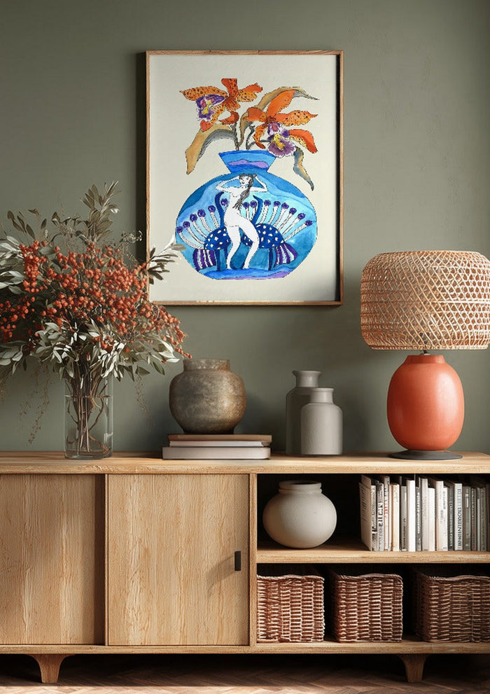 Laides Orange Orchid - Marjorie Salvagni
