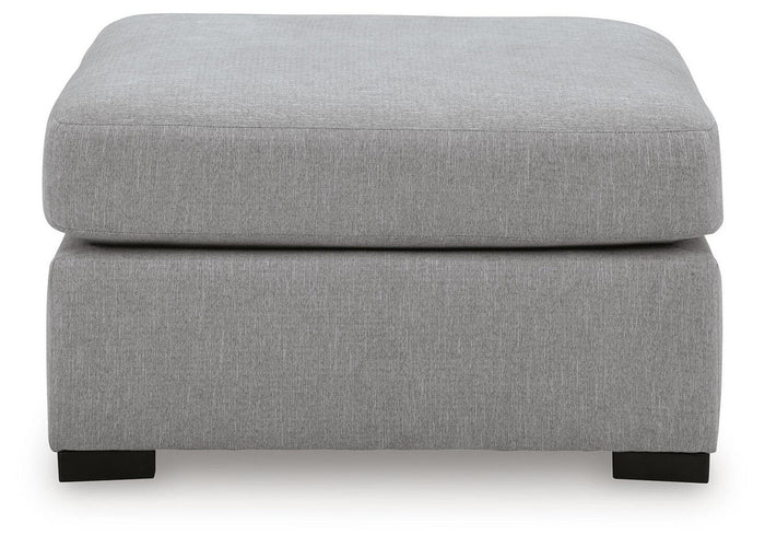 Lakepoint - Oversized Accent Ottoman - Nickel