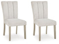 Larawyn - Dining Upholstered Side Chair (Set of 2) - Bisque