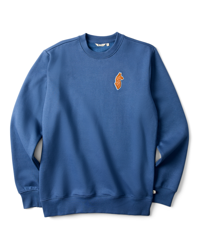 Lava Llama Crew Sweatshirt - Men's, Deep Sea